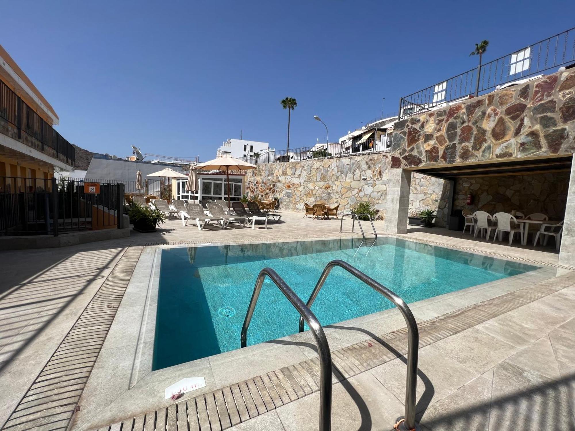 Patalavaca Pool & Beach View Mogan Bagian luar foto